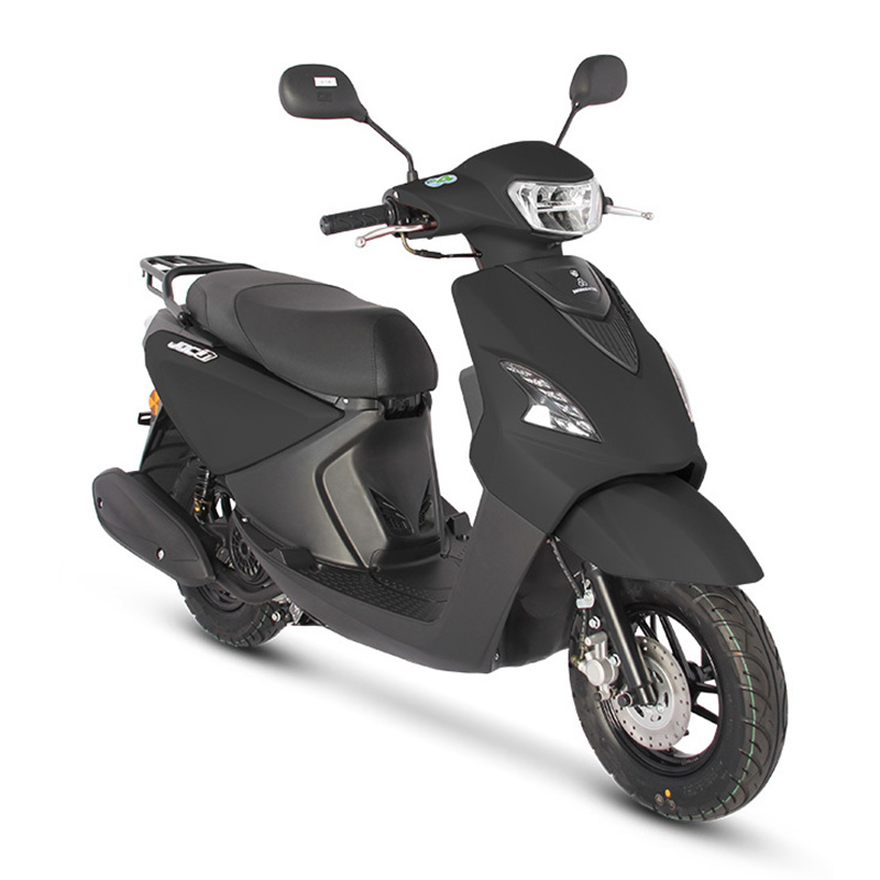 Silver Qiaoge Crystal Combination Headlight 125cc Displacement Scooter