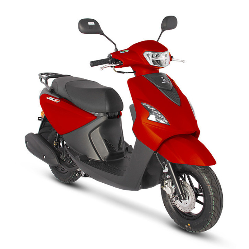 Silver Qiaoge Crystal Combination Headlight 125cc Displacement Scooter