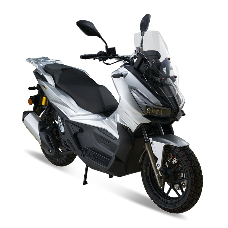 HybridScooterMotorcycleforUrbanTransportation